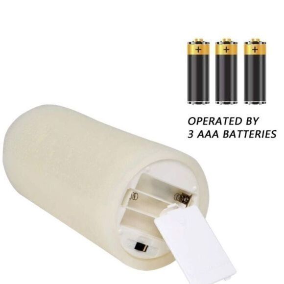 NWOT. 🕯Buddha Lotus Flower Flameless Candle - Picture 4 of 5